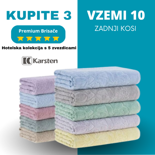 MEGA KIT 10 odličnih kopalnih brisač - KUPITE 3, DOBITE 10 (AKCIJA - ZADNJI DAN)